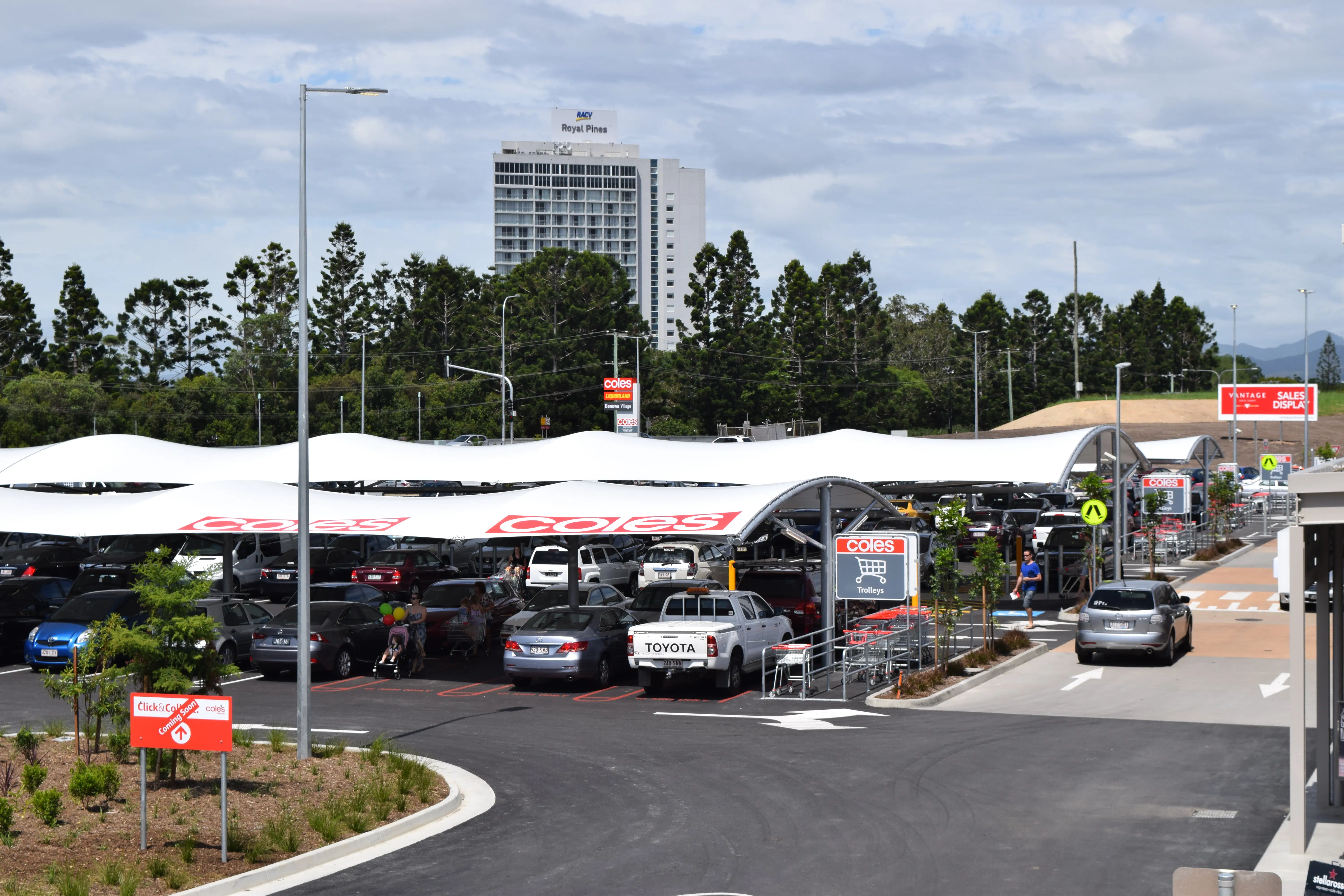 SMSA Commercial Shade Sails Structure