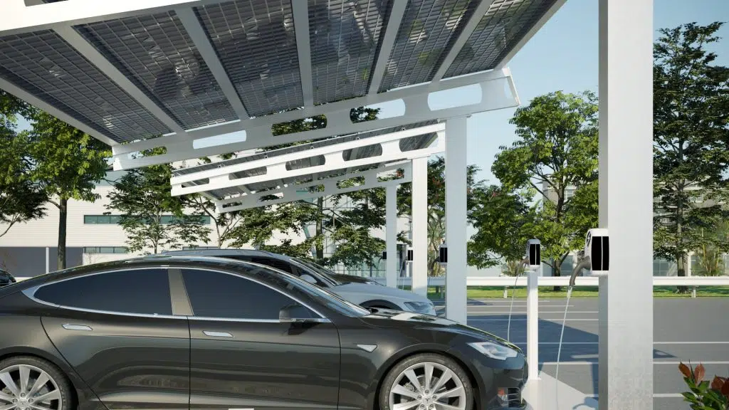 Solar Powered EV Charge Station