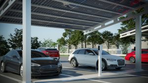 solar ev charge station