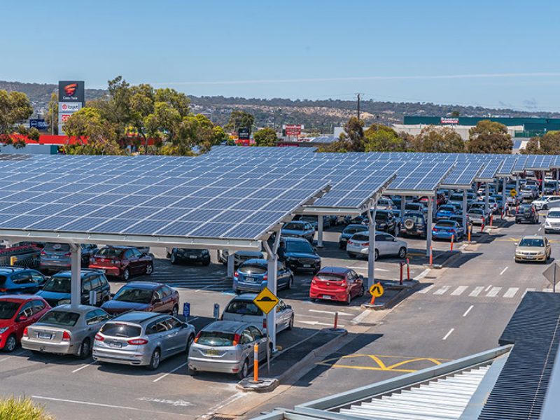 Shopping Centre Solar Car Park