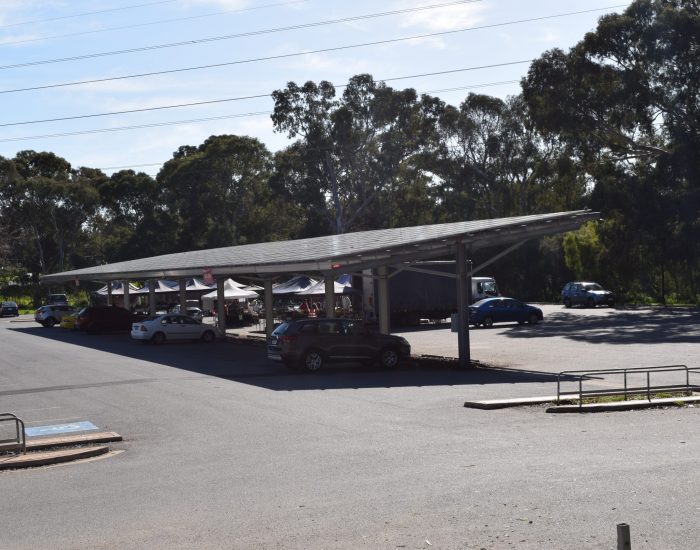 Old Spot Solar Car Park Shade Structure - Car Park Shade Structures Sydney